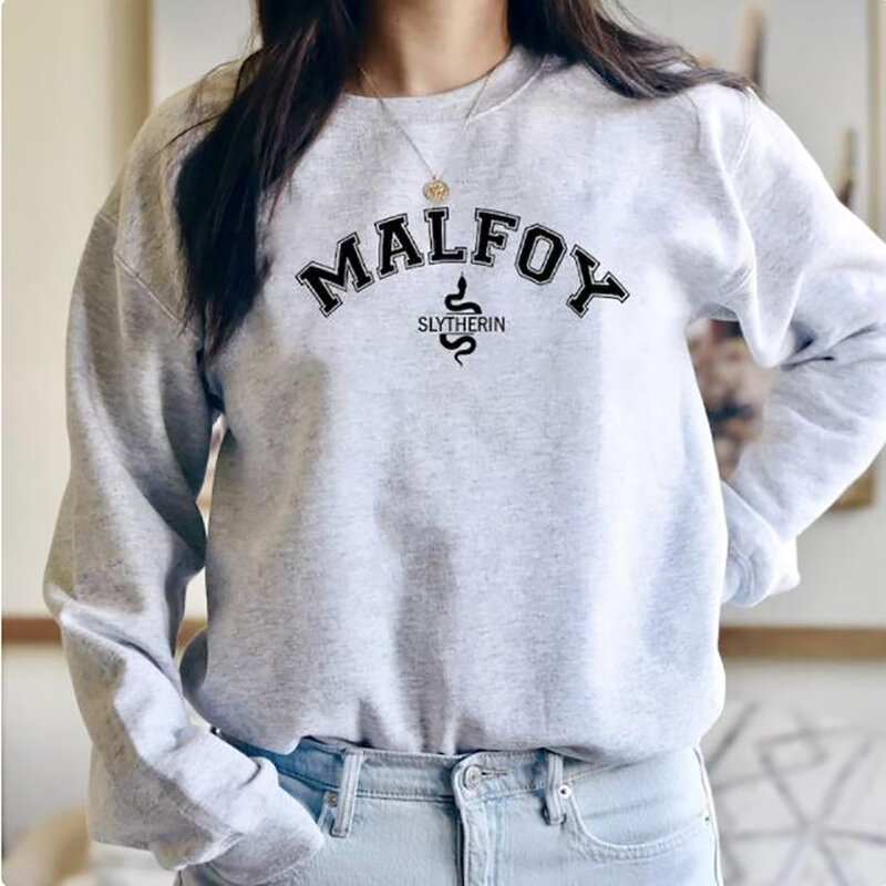 Malfoy Sweatshirt Haus Sweatshirts dunkle Wissenschaft Rundhals ausschnitt College Sweatshirt Unisex Langarm Pullover Herbst Winter Hoodies