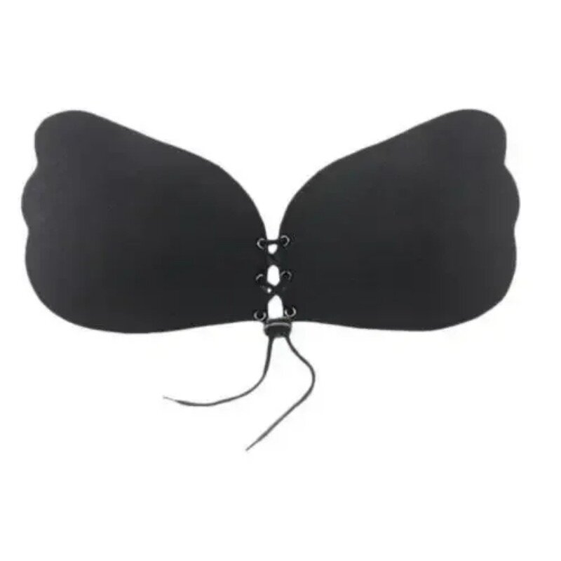 Women Seamless Self Adhesive Fly Bra Strapless Push Up Bra Wireless Stick On Sexy Lingerie Invisible Silicone Bralette Underwear