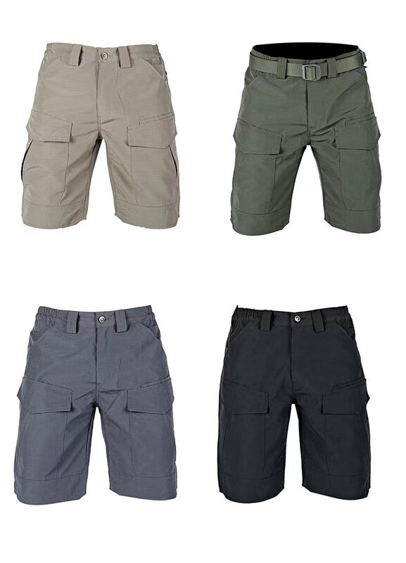 Pantalones cortos de ciclismo para hombre, ropa de bicicleta impermeable, para senderismo, Camping, militar, escalada, Verano