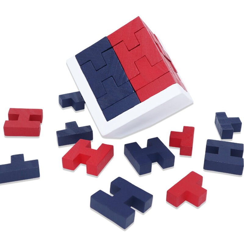 Оригинал Luban Lock Волшебная борьба HT комбинация интеллектуальных прямых продаж деревянных игрушек головоломка для развития настольной игры