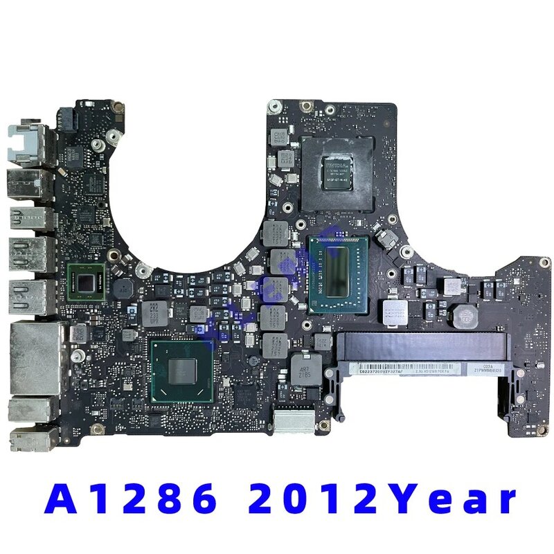 Oryginalna płyta główna A1286 820-2850-A/B 820-2915-A/B 820-3330-B dla MacBook Pro 15 "płyta główna 2008 2009 2010 2011 2012 lata