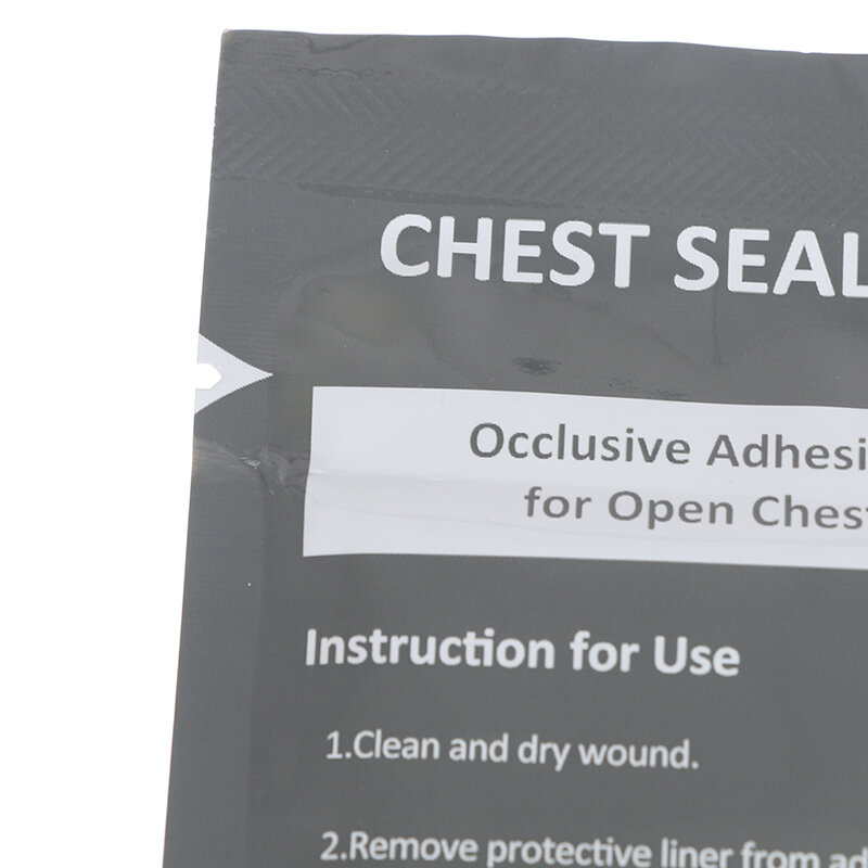Quick Hyfin Chest Seal Medical Chest Seal Vented สำหรับ North American Rescue ฉุกเฉินแผลผ้าพันแผลปฐมพยาบาลอุปกรณ์เสริม
