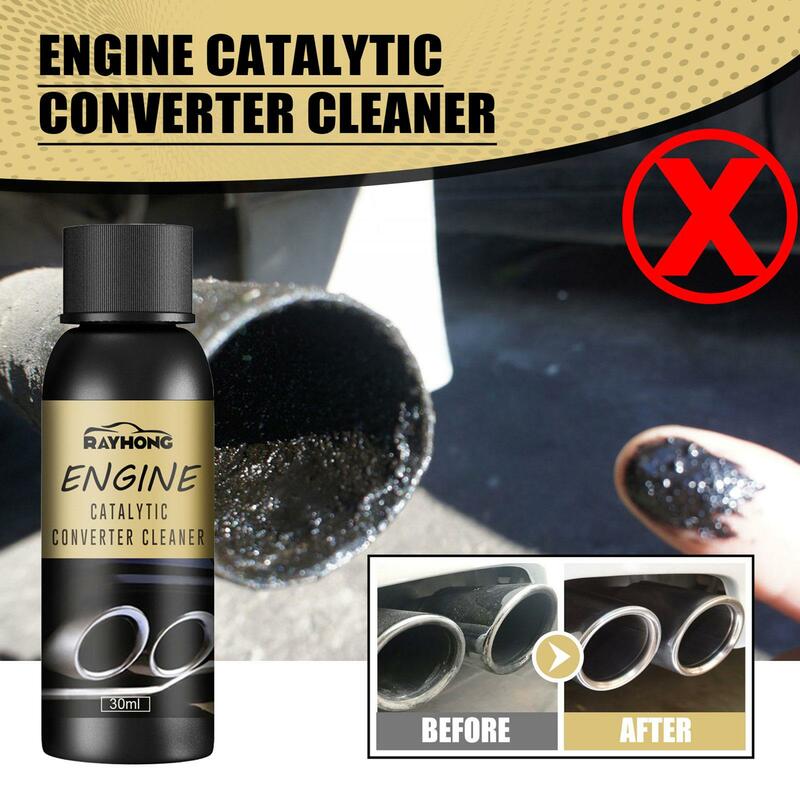 Detergente per convertitore catalitico per detergente per convertitore catalitico del motore dell'auto detergente per Booster agente per la rimozione del deposito di carbonio 30ml N2A6