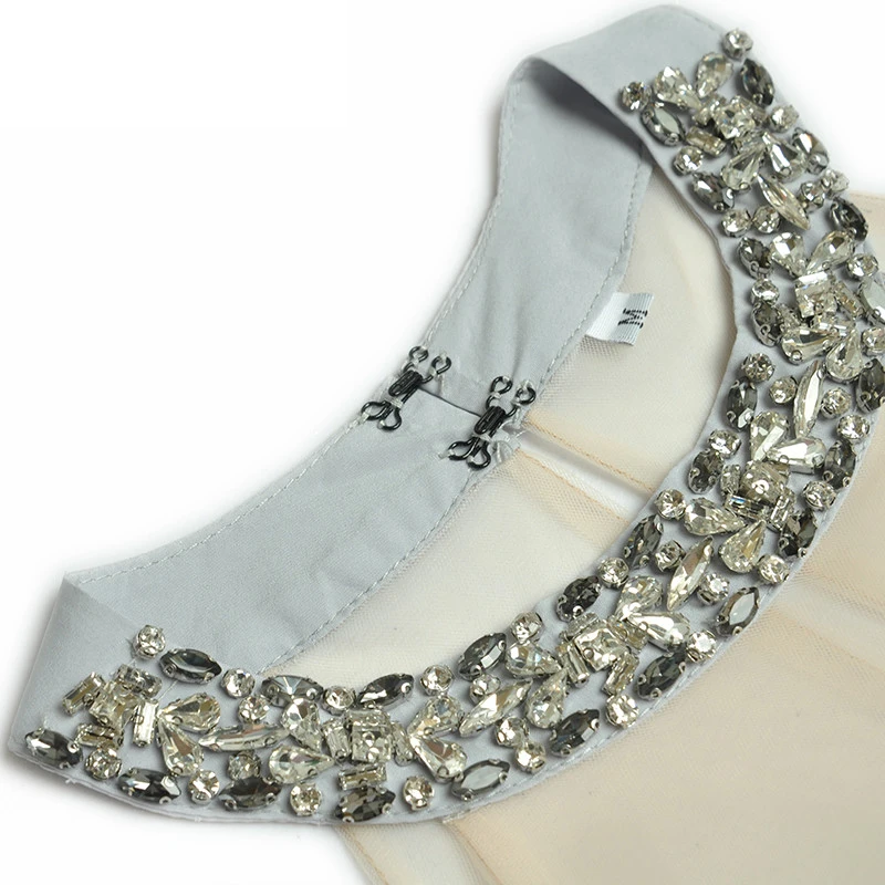 Nowa projektantka mody letnia sukienka damska luksusowa diamentowa koraliki bez rękawów siateczka marszczona eleganckie przedsionki