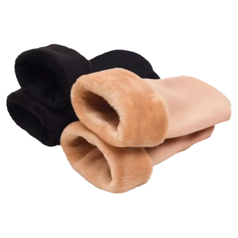 Chaussettes courtes thermiques épaisses pour femmes, chaussettes en laine de cachemire, bottes en velours de neige en nylon, sol de la maison, hiver