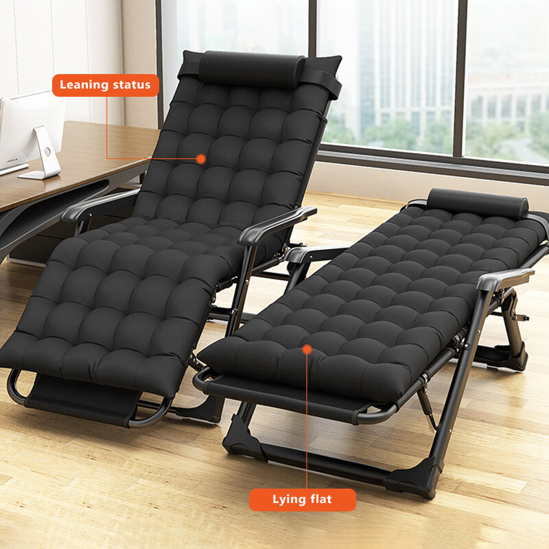 Cama plegable de altura ajustable, sillón reclinable multifuncional ultraligero para el hogar, conducción autónoma al aire libre