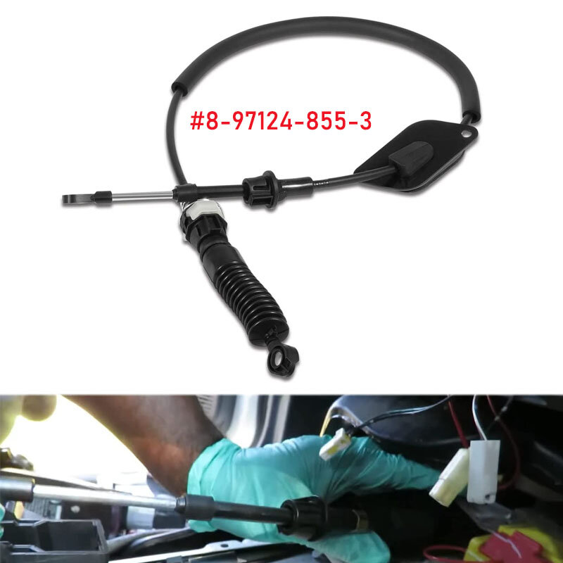 8-97124-855-3 Gear Shift Shifter Cable Fits for Isuzu Rodeo Passport 1998-2004
