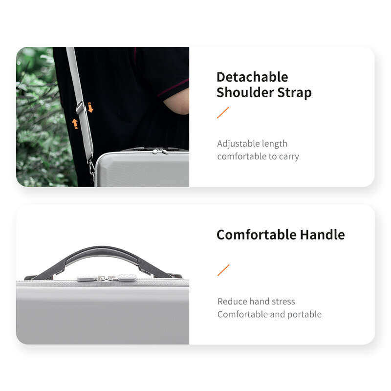 กระเป๋าสะพายไหล่สำหรับ DJI Ronin RS 4เคสเก็บของอุปกรณ์เสริมกันสั่นกิมบอลกระเป๋าถือเปลือกแข็ง RS4กล่องพกพากันตก