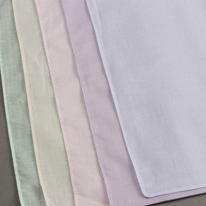 Pañuelos mujer 28x28cm, pañuelos colores lisos, pañuelos cuadrados bolsillo, pañuelos pintura artesanal para