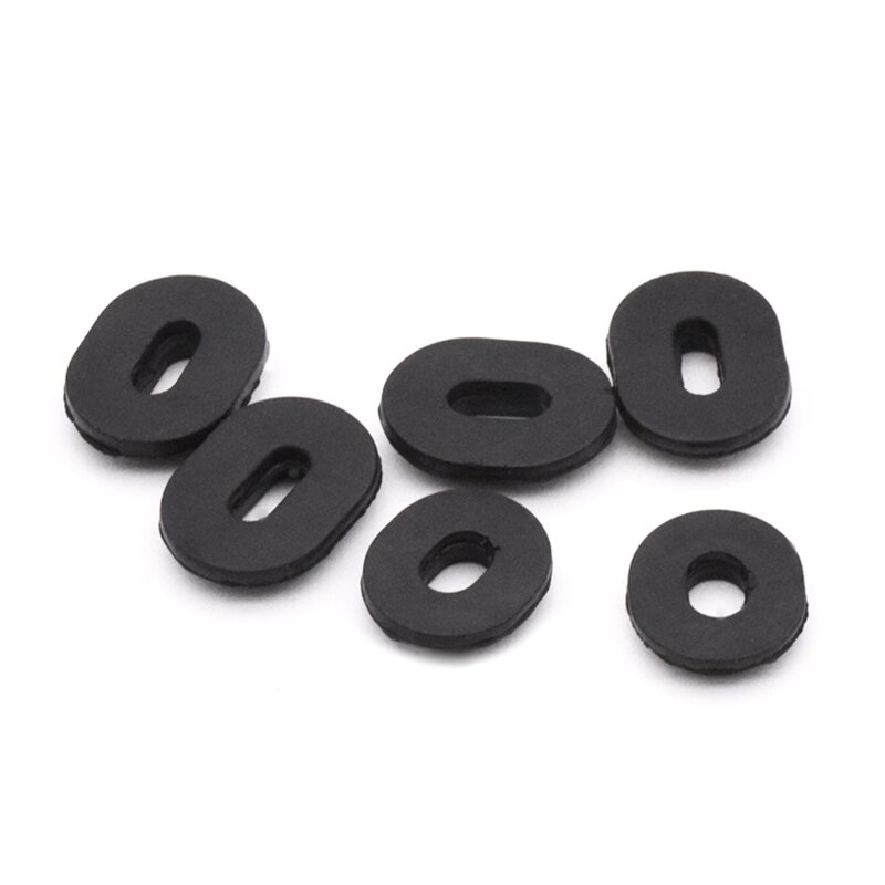12Pcs Motorcycle Side Cover Rubber Grommets Gasket Fairings For CG125 CB100 550K 550F 750F CB125S XL 100 125 SL