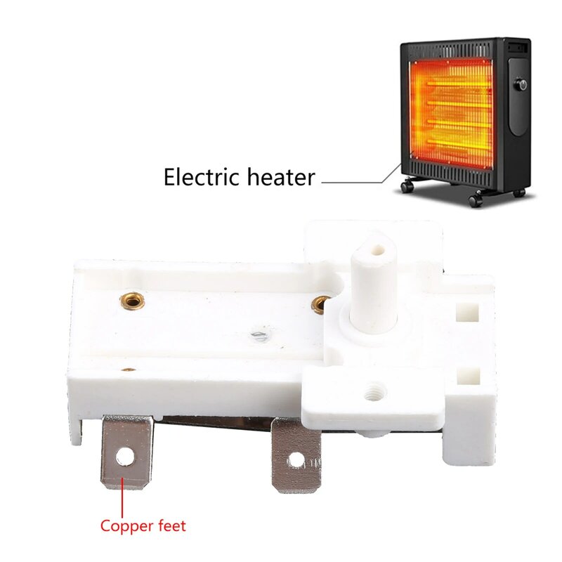 Interruptor Control temperatura calentador eléctrico, 250V16A, electrodoméstico, duradero, nuevo, envío directo