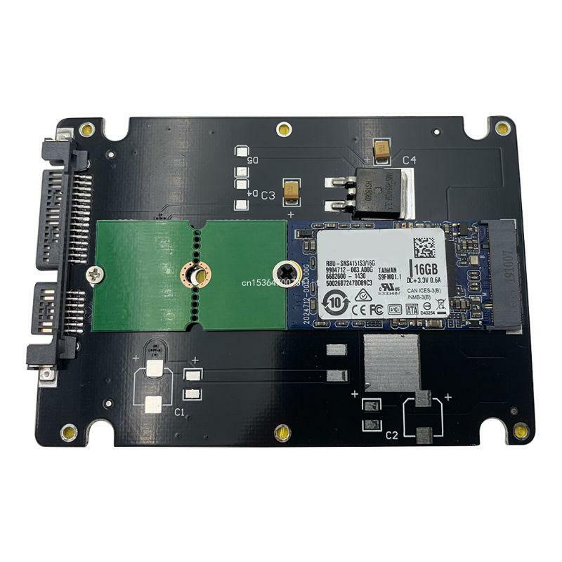 Для M.2 NGFF для ключа для ​​SSD-адаптер SSD-конвертер для 2242 2260 2280 SSD-адаптер Набор инструментов для простой Прямая