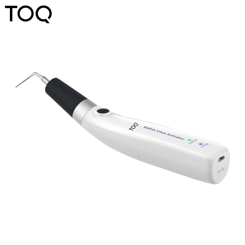 Ativador ultrassônico sem fio do irrigador endo ultra ativador dental com 6 pontas 40-50khz 1500mah para o tratamento endôntico