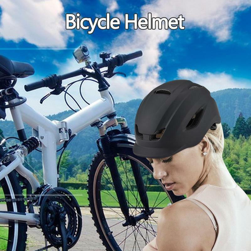 Cascos de ciclismo para hombre y mujer, cascos de bicicleta para viajes, patín, Scooter, Longboard y patinaje inclinado, amortiguadores