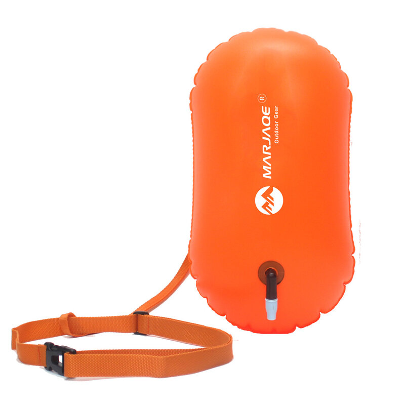 PVC Swimming Buoy Safety Float Air Dry Bag Tow Float Swimming Inflatable Flotation Bag