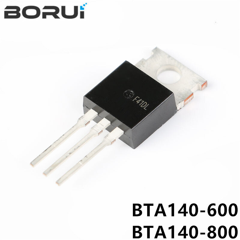 BTA140-800 original, 25A, 800V, 140-800, BTA140, TO220, novo, no estoque, 10 PCes