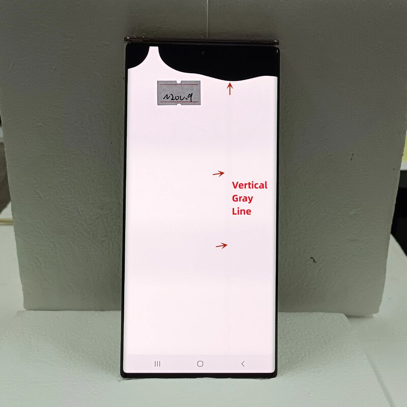 100% oryginalny 6.9 ''AMOLED LCD do Samsung Galaxy Note20 Ultra 5G wyświetlacz LCD Digitizer z ekranem dotykowym do Note 20 Ultra N985F N986B