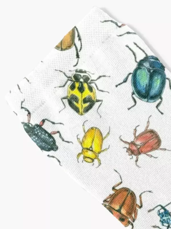 Beetles kaus kaki golf anak laki-laki wanita, kaus kaki anak berwarna