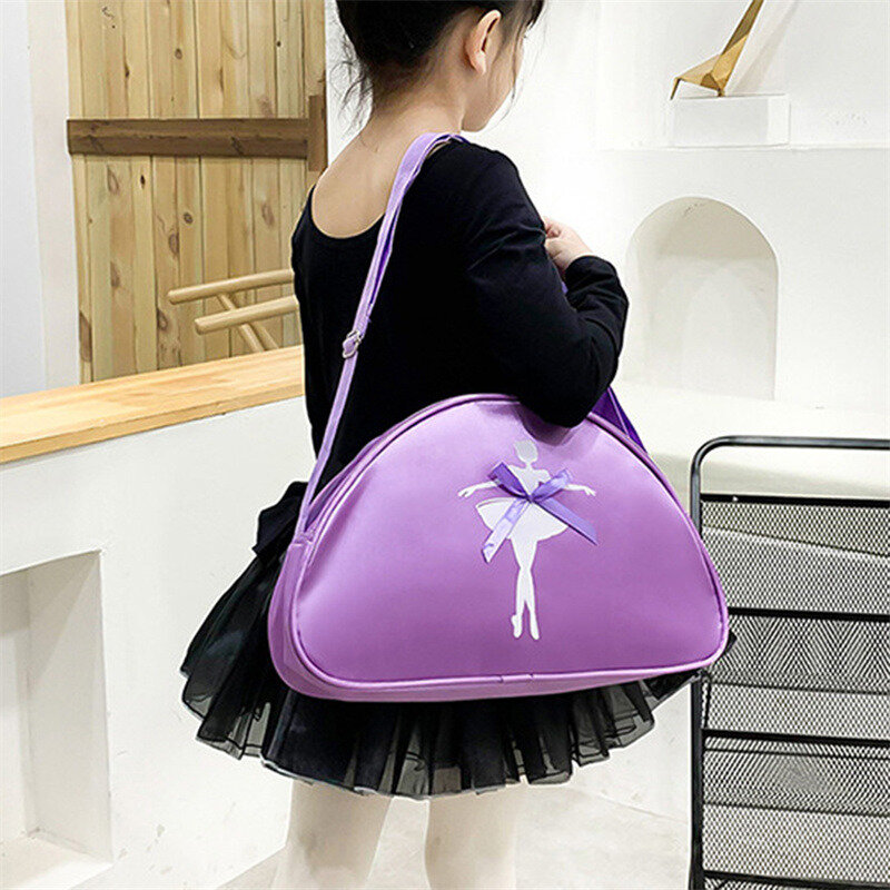 Bolso de mano de Ballet para niñas, mochila encantadora, paquete de bebé, bolso de un hombro, bolso de princesa impermeable