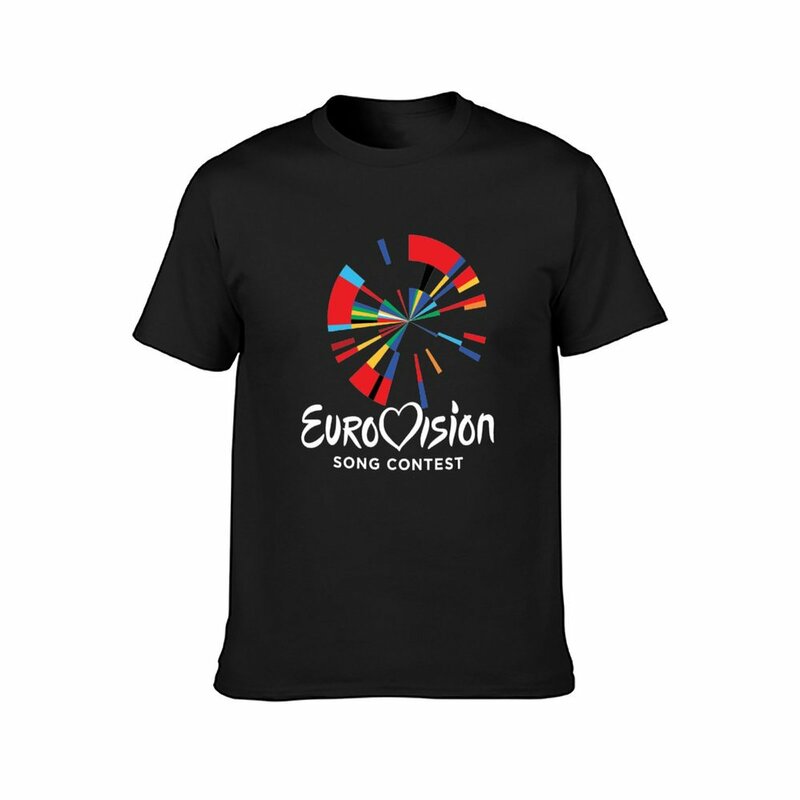 Euro vision Song Contest klassisches Logo T-Shirt schnell trocknende übergroße Herren Grafik T-Shirts Pack