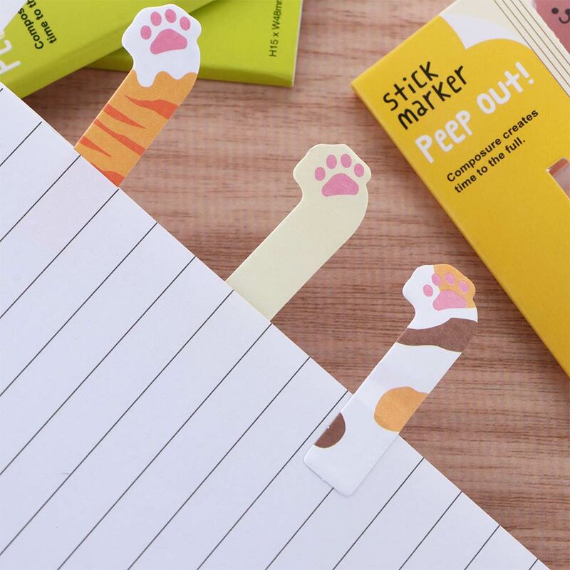 Kawaii Penguin Cat Panda Memo pad Sticky Notes Index Posted Planner cancelleria per studenti forniture per ufficio scolastico