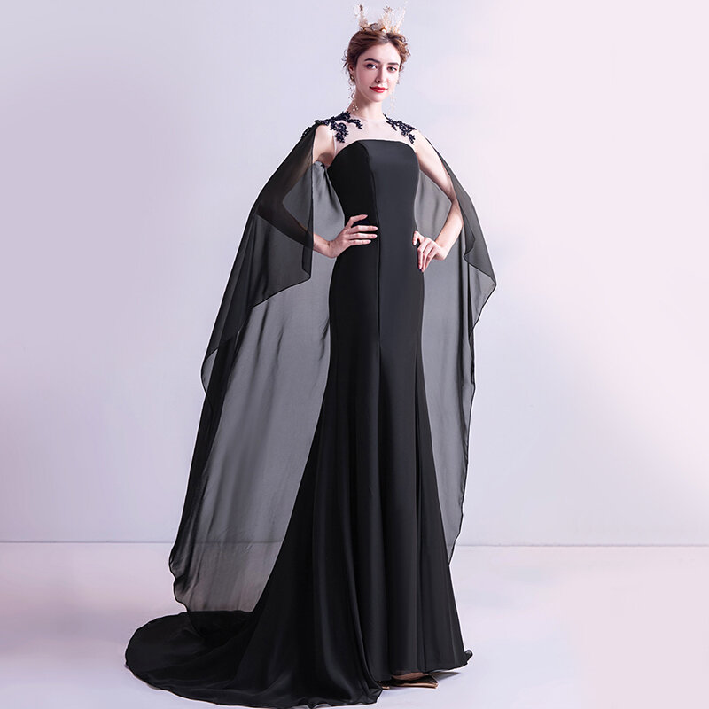 Женское вечернее платье Дубай элегантные модные платья для беременных с накидкой элегантные вечерние платья русалки вечерние платья