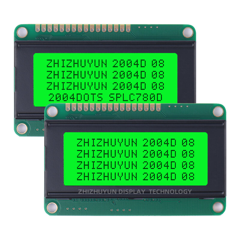 Stable Supply Of Goods 2004D Serial LCD Display Screen Blue Screen LCD Module With Backlight LCM Display Module