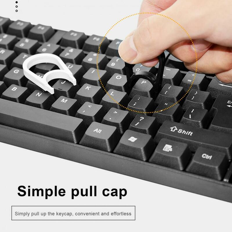 2Pcs Premium Key Cap Remover estrattore di tasti per tastiera arrotondato professionale portatile per estrattore di tasti per tastiera