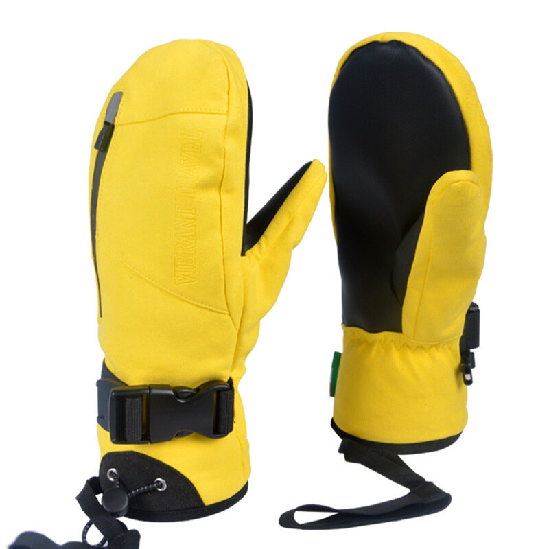 Gants de ski imperméables avec fonction écran tactile, gants de snowboard thermiques, gants de neige chauds pour moto, gants de sport en plein air