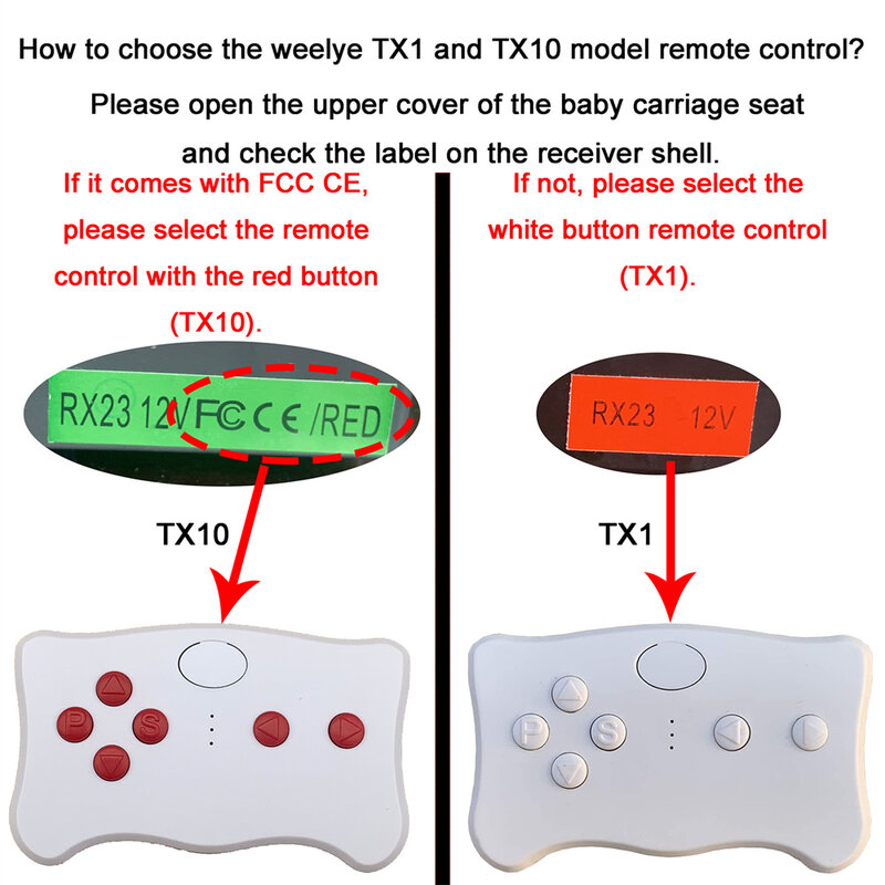 Weelye-mando a distancia RX30 RX74 24V FCC 2,4G con Bluetooth y receptor, accesorios para niños, piezas de repuesto para coche