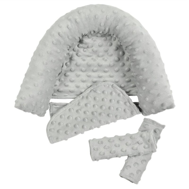 Soft Baby for Head Support and Strap Covers for Car Seats Strollers Trampolines