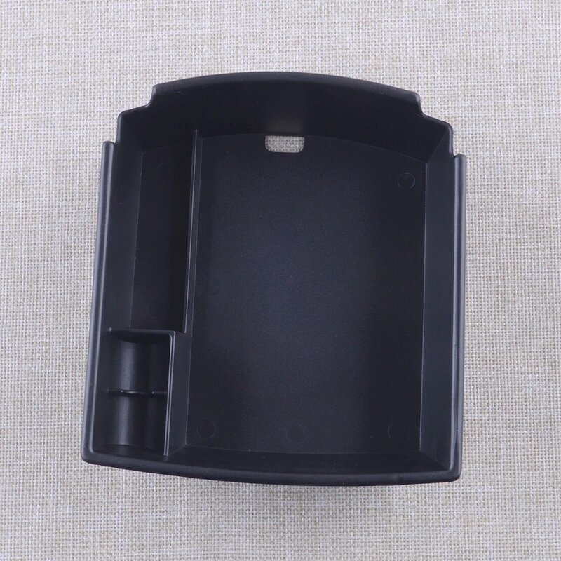 Caja de almacenamiento para el reposabrazos del coche, bandeja organizadora de plástico ABS, color negro, compatible con Hyundai Kona Encino 2017, 2018, 2019, 2020, 2021