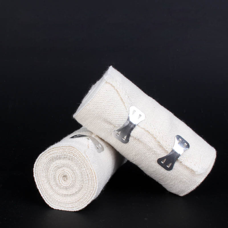 Rouleau de Bandage artificiel astique avec Crochet, 5 Rouleaux, Bande Musculaire d'Urgence, artificiel asthanne Médicale pour Plaie, Protection Hémostatique
