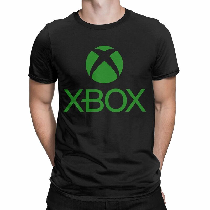 Camiseta con logotipo de Xbox para hombre y mujer, camisa divertida de algodón, mercancía, Verano