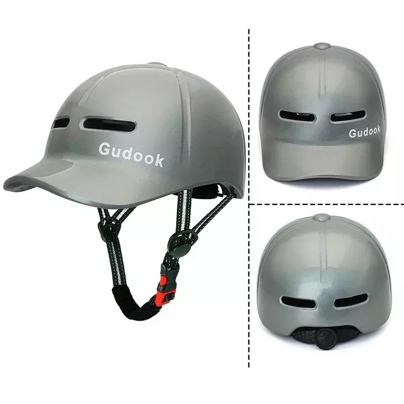 Helm skuter listrik, helm keamanan bersepeda anak-anak dewasa, aksesori skuter untuk skuter XiaoMi