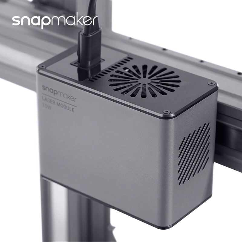 Snapmaker 2.0 Hingga 10 W Modul Laser Daya Tinggi, Kepala Pemotong Laser Ukiran Laser