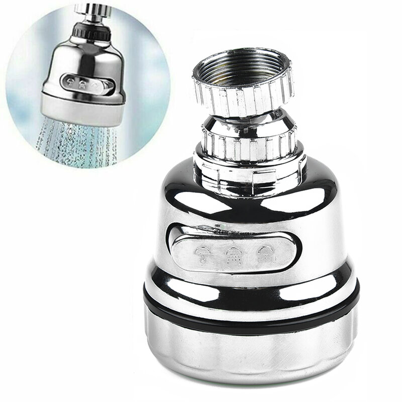 1Pc rubinetto rotante testa del rubinetto mobile ugello a risparmio idrico cucina di casa bagno spruzzatore accessori nuovo e di alta qualità