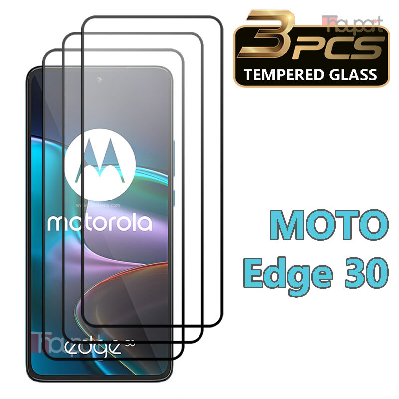 3PCS Tempered Glass For Motorola Moto Edge 30 Pro Screen Protector Film Moto Edge 30 NEO Glass