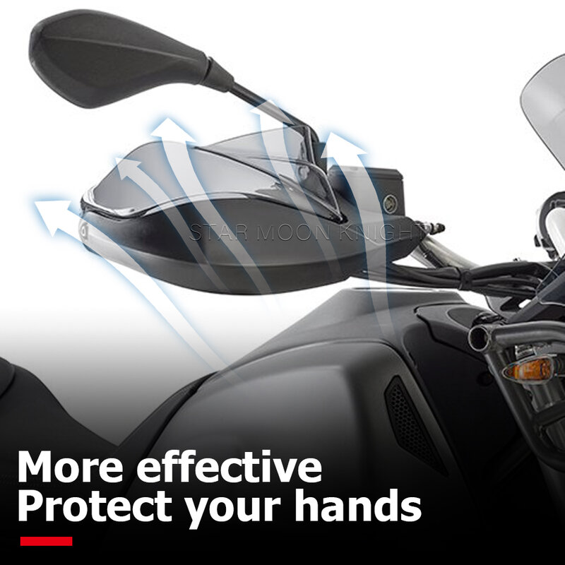 Extensões Handguard Motocicleta, guarda de mão, pára-brisa, Moto Guzzi V85TT, V 85 TT, V85 TT, 2019, 2020, 2021, 2022, 2023