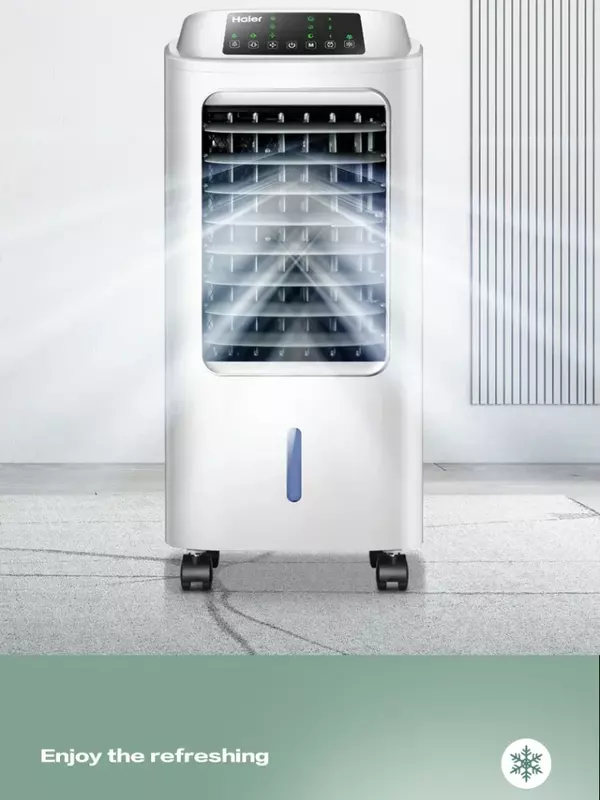 Ventilador de Ar Condicionado Doméstico Pequeno, Dormitório Doméstico Ar Condicionado Pessoal, Mini Refrigeração Desktop, 220V