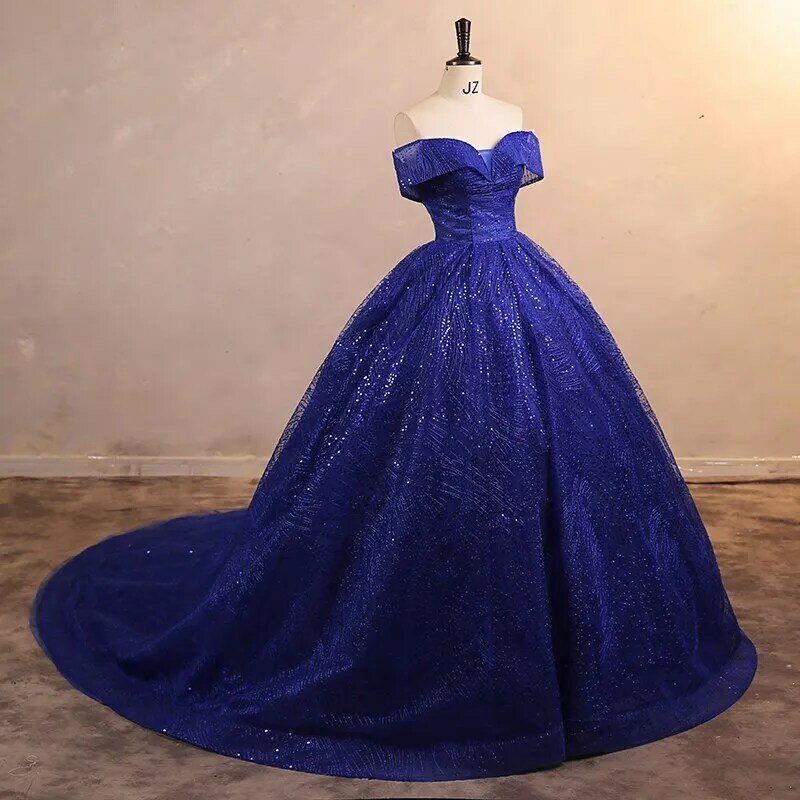 Платье Эшли Глория Quinceanera, блестящее платье с блестками на день рождения, роскошное реальное фото, платье для выпускного вечера, модель 2024 года, новинка