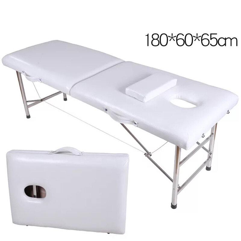 Profesjonalne łóżko kosmetyczne do masażu, składane łóżko SPA do tatuażu masażu, niestandardowy salon kosmetyczny, stół zabiegowy zagęszczające