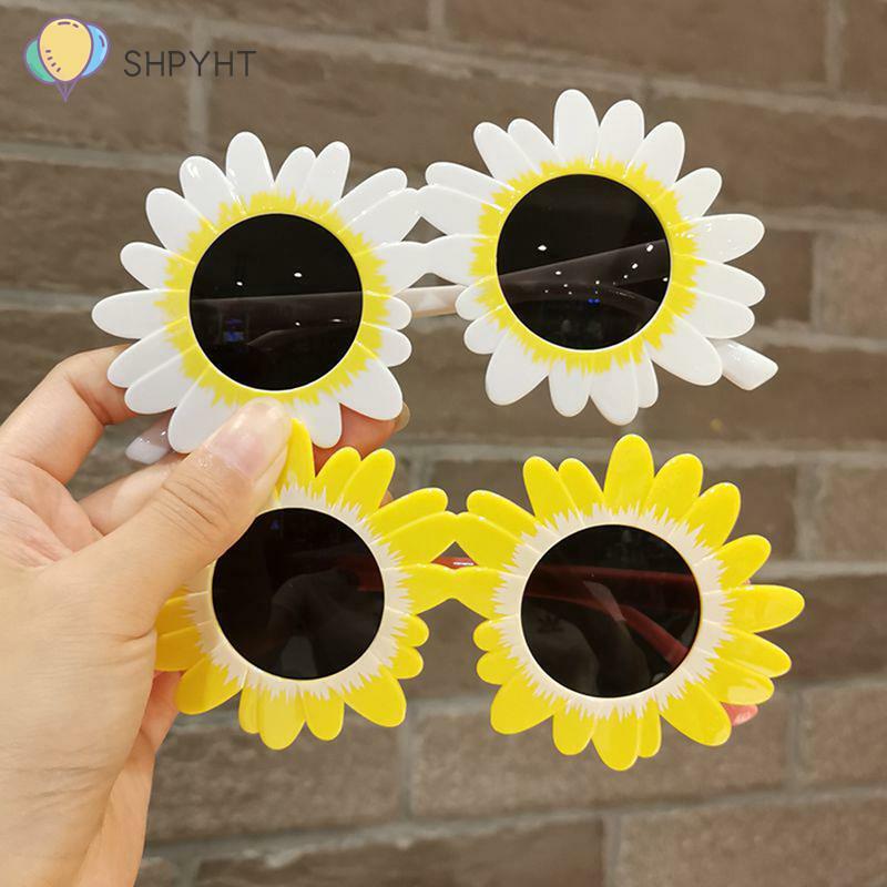 Party Sonnenbrille niedlichen Sonnenblume Gänseblümchen Sonnenbrille lustige Party dramatische Cosplay Brillen Kinder Foto zubehör