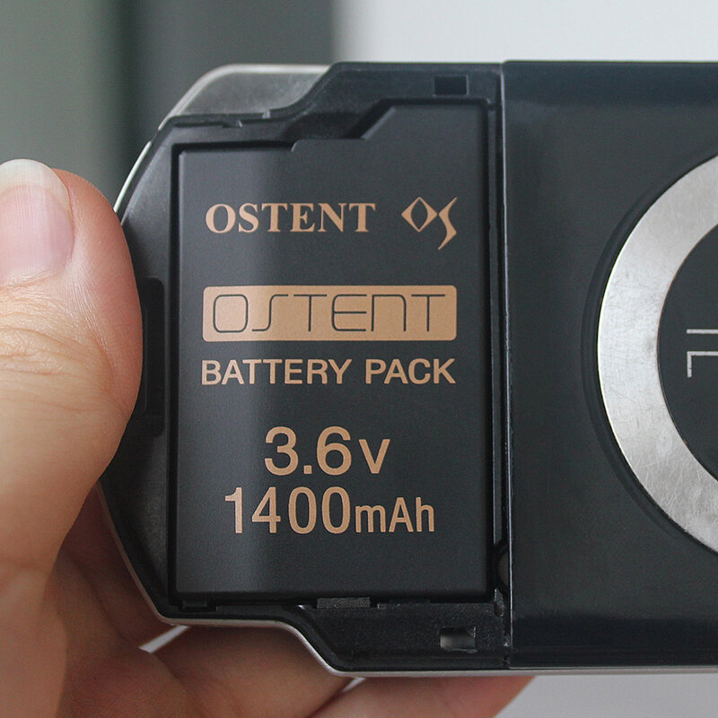 OSTENT Высокое качество реальная емкость 1200mAh 1400mAh 3,6 V комплект литий-ионный батарей Замена для Sony PSP 2000/3000 PSP-S110