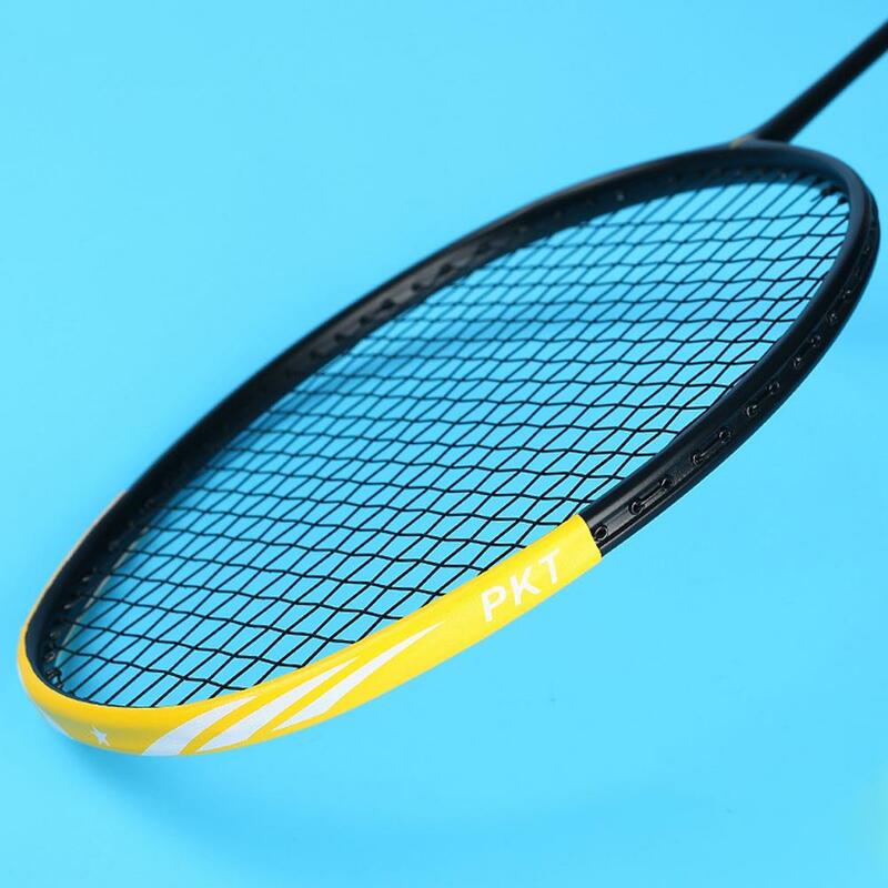 Raket bulu tangkis, pita pelindung tepi KEPALA Badminton tahan aus Olahraga bingkai tenis tahan aus