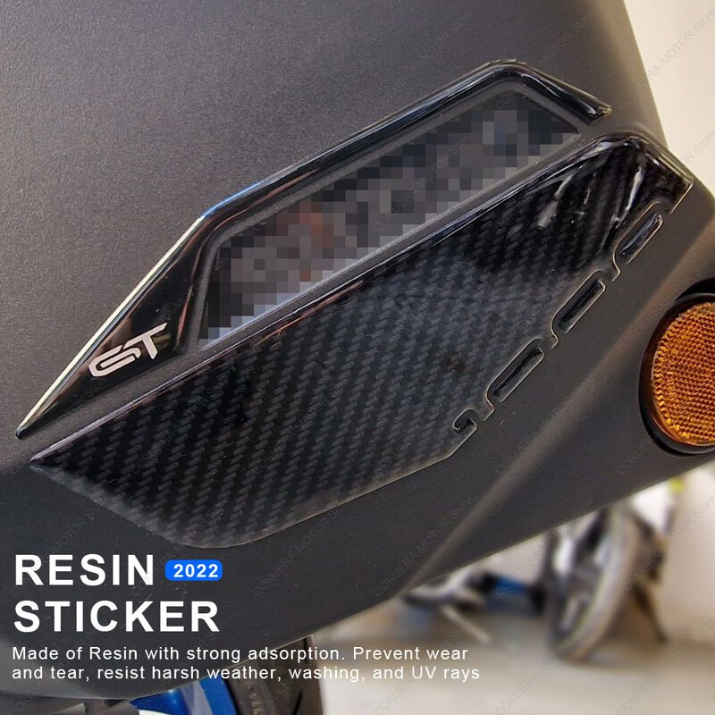 Adesivo di protezione del bagagliaio del motociclo per GSX-S 1000 GT gsx-s1000 gt 2022 3D Guards Side Sticker