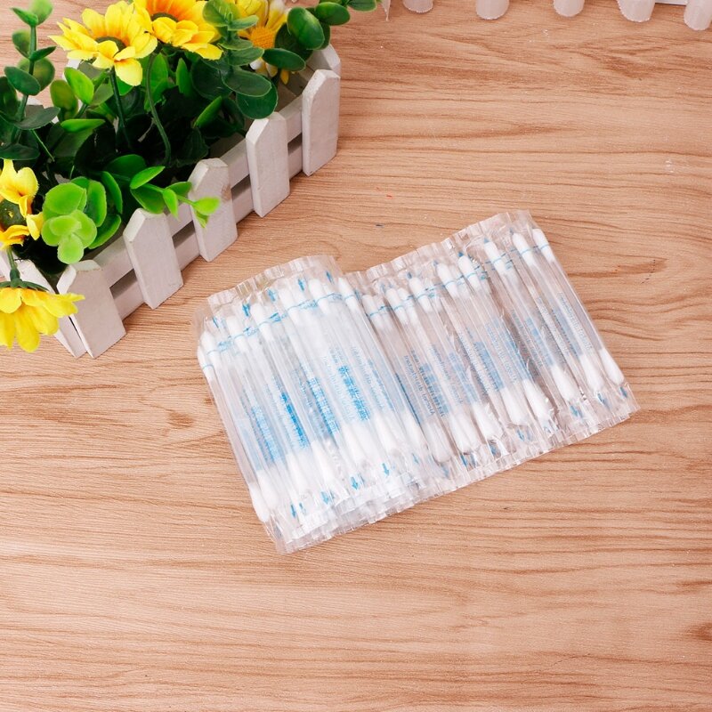 50pcs Disposable Medical Disinfected Cotton Swab Care Drop Shipping