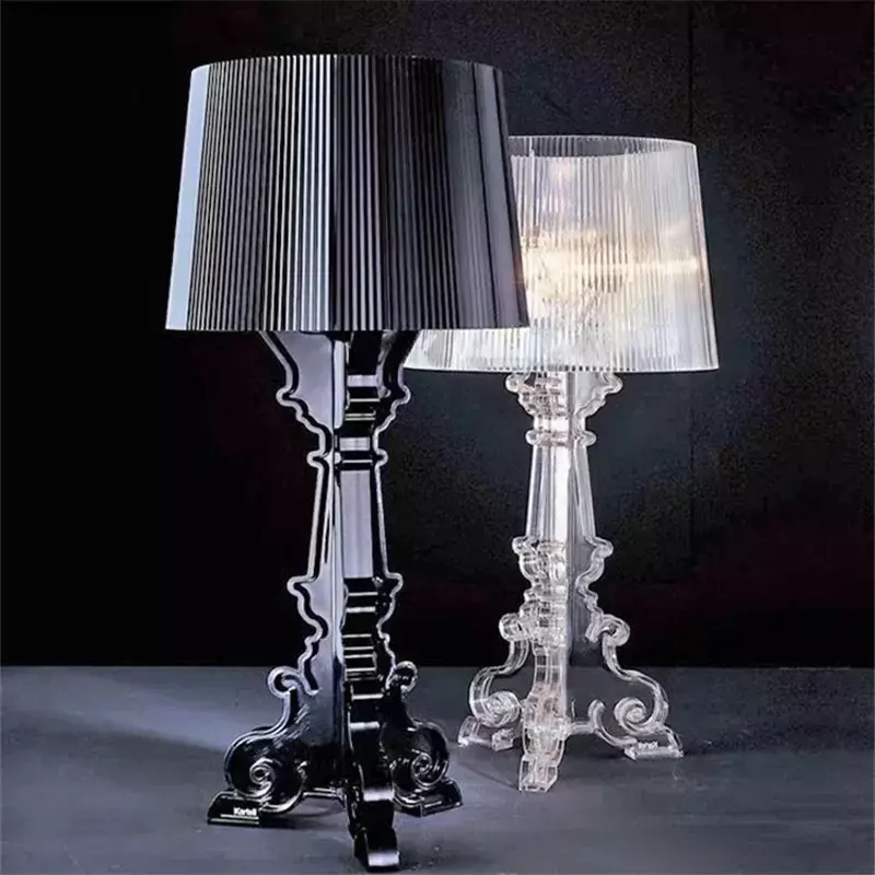 Настольная лампа с итальянским призраком, акриловая лампа для гостиной, кабинета, украшение для дома, креативная прикроватная настольная лампа для спальни