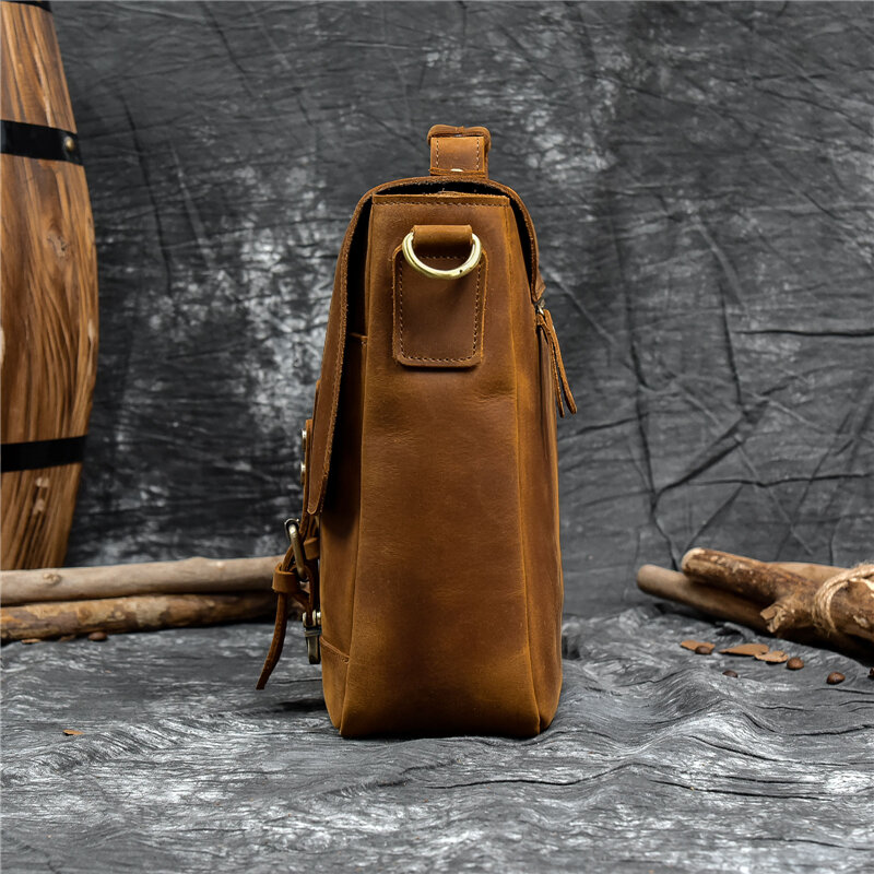 Мужской кожаный портфель, сумка для ноутбука, сумка для компьютера для мужчин, мужской кожаный портфель для деловых поездок, сумки через плечо