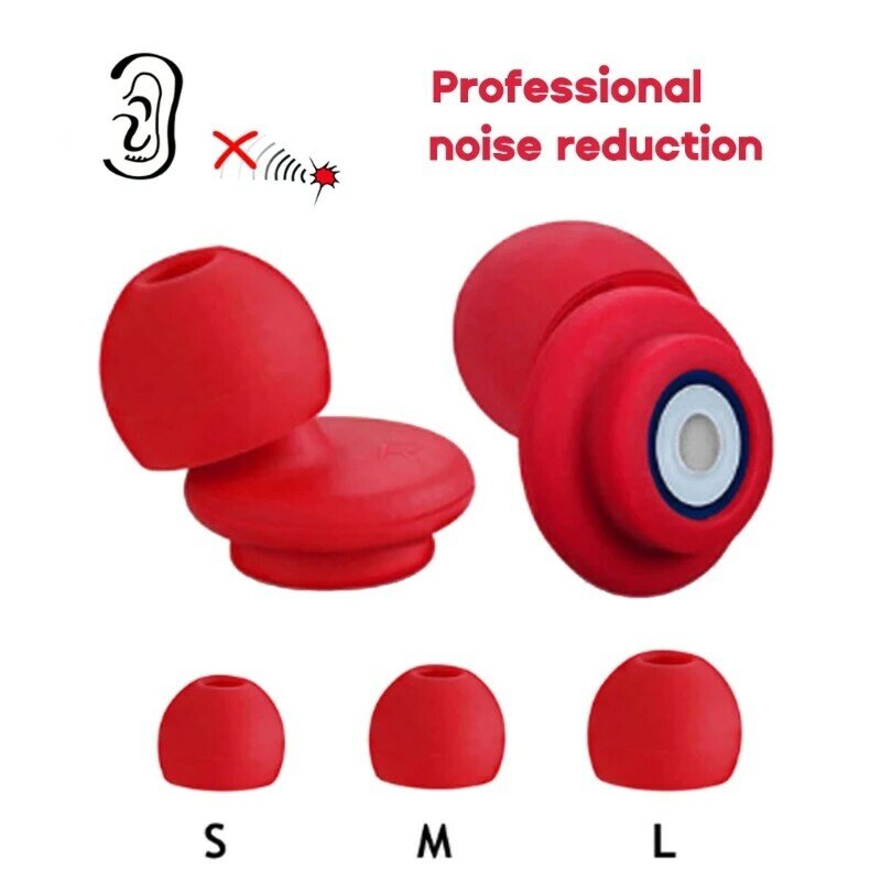 Bouchons d'oreilles Anti-bruit en Silicone, stop-bruit, protection auditive, isolation du bruit, pour la natation, la apnée, le surf, 95AF